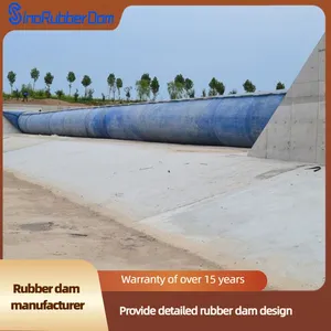 Durable Inflatable Rubber Dam for Flood Control Applications thumbnail-1