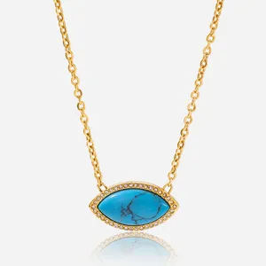 Sweat & Waterproof Stainless Steel Necklace for Active Lifestyles thumbnail-2