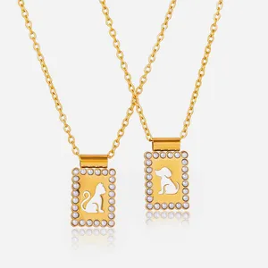 Scratch Resistant Stainless Steel Necklace With 0.5 Micron TiN Layer & 2-Year Color Retention thumbnail-4