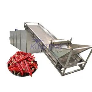Multi Layer Mesh Belt Mango Slices Coptis Chinensis Rhizoma Polygonati Cowpea Heat Pump Dryer thumbnail-1