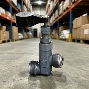 CCS Approved Cast Steel Marine Quick Shut-off Valve GB1850-84 Fuel Oil Pipeline Safety Fitting thumbnail-1