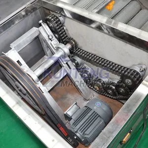 Commercial Fresh Ginger Washing and Peeling Machine Vegetable Washers Shell Fish Carrot Dates Potato Cleaning Machine EPC thumbnail-2