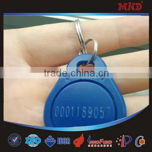 MDK13 125khz Writable T5577 Keychain Tag /rfid Key Card Tag/rfid Key Fob Tag thumbnail-1
