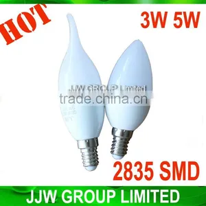 Multifunctional Led Candle Light Candle Led Bulb 6w With Low Price 2835 SMD AC85-265V 3W 6000k 6500k Pure White thumbnail-1