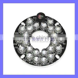 Infrared 24-LED Illuminator Board Plate for 6mm Lens CCTV Security Camera thumbnail-1