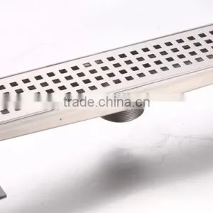 Audemar C Series Fold Edge Stainless Steel Grating For Floor Drain With Adjustable Fixed Feet thumbnail-1