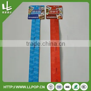 Printed Display Clip Strip Plastic Clip Strip With Colourful thumbnail-1