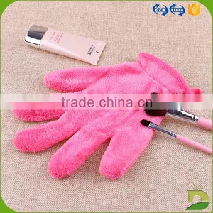 Makeup Cleaning Microfiber Removable Finger Gloves thumbnail-6