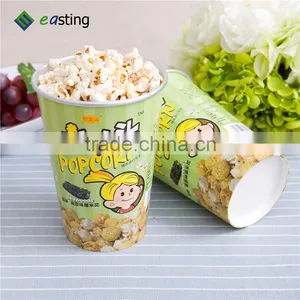 32 oz Corn Flower Drum Small Bucket Popcorn Cup thumbnail-6