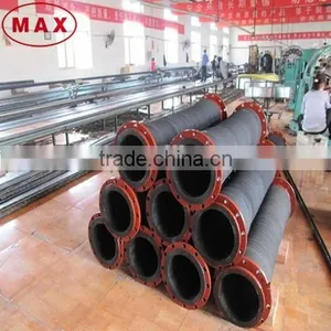 Flanged Dredging Rubber Hose Pipeline With Floater for Dredging Operation thumbnail-5