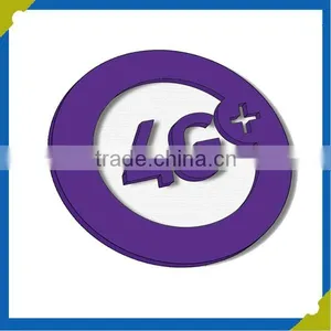 Sew-On Flocking Fabric 4G Advertising Patch Flock Transfer Badge Patches thumbnail-1