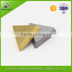 YG6/p30 Tungsten Carbide Brazed Tips, Lathe Tips With Silver and Golden Color thumbnail-3