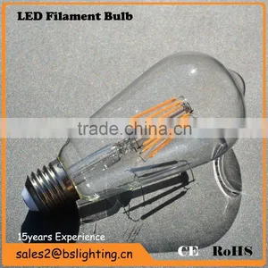 G80 G95 G125 1-8W B22 E14 E27 Led Filament Bulb China Supplier thumbnail-5