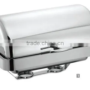 Round Chafing Dish, Hotel Food Warmer thumbnail-3