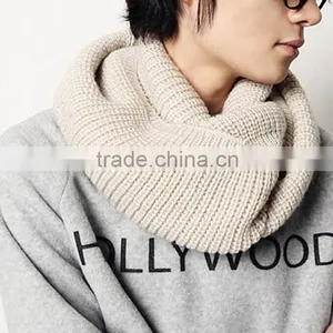 White Compacted Thick and Wide Neckerchief for Men and Women thumbnail-3