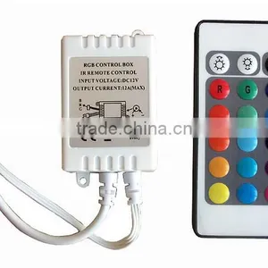24 Key Infrared LED Controller DC5V 12V 24V is Optiona thumbnail-1