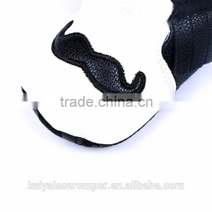 White&black Beard Kids Shoes ,toddler Infant Soft Shoes Moccasins Wholesale thumbnail-2
