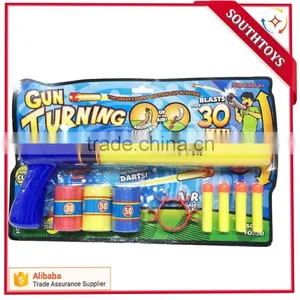 2016 New Air Soft Turning Bullet Gun With Hunt Barrel and Foam Target thumbnail-3