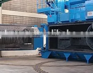 2012 High Quality Automatic Wire Rod Sand Blast Cleaning Machine thumbnail-1