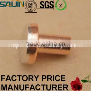 Electrical Bimetal Contact Silver Plated thumbnail-1