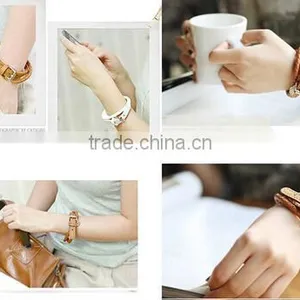 Factory Top Selling Wholesale Buckle Mens Leather Bracelet/ thumbnail-2