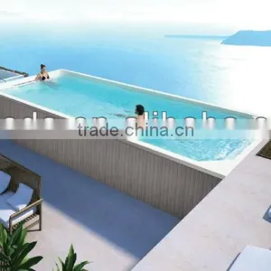 Swimming Equipment for Hotel and Passenger Liner Use;8 Meters Length Swimming Pool ;1 Meter Deep Swimming Pool thumbnail-1