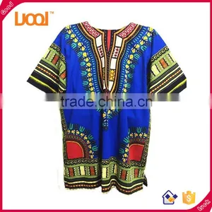 Traditional African Print Dashiki Shirt African Top Clothing Kaftan Wholesale China Quality Choice thumbnail-2