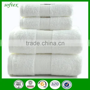 Luxury 5 Star 100% Cotton Bath White Towel for Hotel thumbnail-1