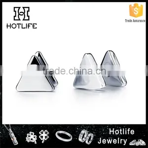 Latest Wholesale 316L Stainless Steel Muslim Jewelry Gold Earring thumbnail-1