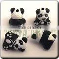 Ceramic Small Animal Shape Bead - Panda thumbnail-1