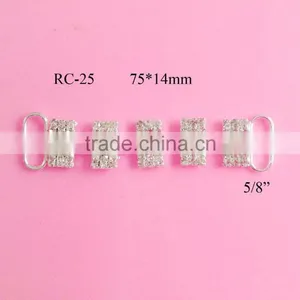Stock Hot Selling Rhinestone Connector for Headband/hairwear(RC-25) thumbnail-1