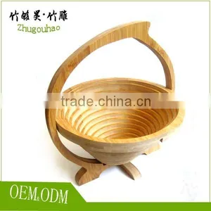 Environmental Protection Vegetable Basket Made by Wooden thumbnail-6