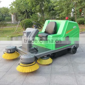 China Wholesale Industrial Cleaning Machine Electric Ride on Road Sweeper (DQS18) thumbnail-1