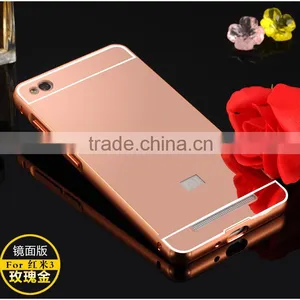 Wholesale Mirror Phone Case Cell Phone With Mirror Cover Case For Xiaomi For Redmi 3 thumbnail-1