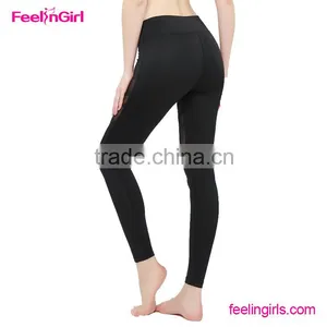 Black Mesh Patchwork Fitness Sweatpants Sport Style Women Leggings Quality Choice thumbnail-4