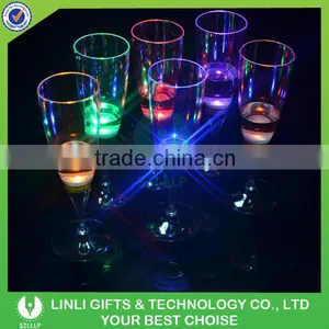 Shenzhen Top Quality Transparent Led Champagne Cup With Logo For Bar thumbnail-1