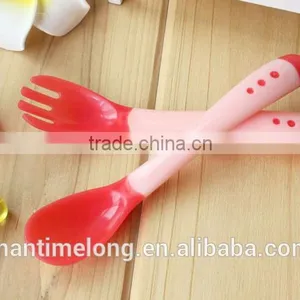 Plastic Baby Spoon Baby Training Spoon Baby Bottle Spoon thumbnail-3