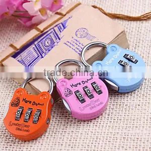 Factory Directly Zinc Alloy Small Metal Locks Mini Digital Locks for Jewelry Box thumbnail-3