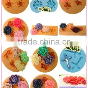 Flexible Hot Selling Silicone Fondant Molds thumbnail-2