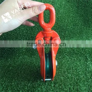Orange Painted Single Sheave&Double Sheave With Eye thumbnail-3