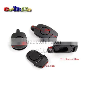 1/2"(12.5mm) Webbing Center Release Buckle 1 Hole 4mm for Sports Bags Luggage #FLC386-12.5 thumbnail-1
