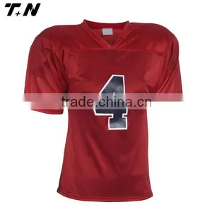 Wholesale Youth Football Uniforms,mesh Football Jersey Fabric thumbnail-1