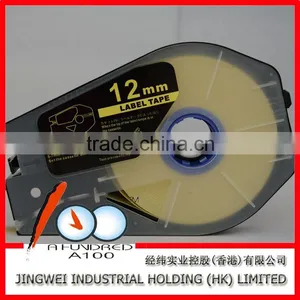 12mm White Label Tape Cable id Label for Cable id Printer Mk2500 thumbnail-2