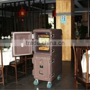 165L Food Warm Carrier Cart, Food Warm Transport Cabinet Made of Food Standard Lldpe With ROTOMOLDING thumbnail-6