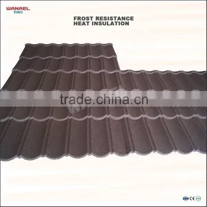 Stone Coated Metal Steel Roofing Material Thermal Insulation Roof Tiles thumbnail-4