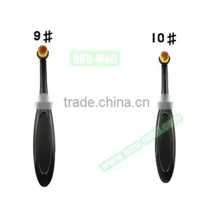 Best Selling Products Cosmetics Makeup Brush Set China Supplier, 10pcs Travel Toothbrush Oval Makeup Brush Free Samples Quality Choice thumbnail-6
