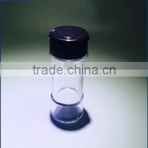60ml Salt & Pepper Glass Bottle With Plastic Shaker thumbnail-1