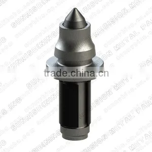 C3KBF 20mm High Quality Round Shank Conical Rotary Cutter Pick Trench Cutting Drill Cutter thumbnail-1