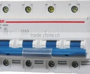 DZ47LE-100 4P, Earth Leakage Circuit Breaker, Residual Current Circuit Breaker thumbnail-1
