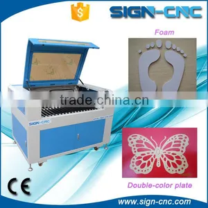 80w CO2 Small MDF Wood Acrylic Granite Stone Paper Fabric Laser Cutting Machine thumbnail-1